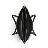 Shineful Dragonfly Garden Leather Tote Bag