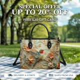 Shineful Hummingbird Whisper Leather Bag