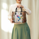 Shineful Hummingbird Luminous Haven Leather Bag