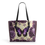 Shineful Antique Elegance Leather Tote Bag