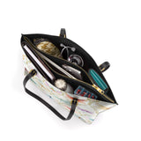 Shineful Dragonfly Garden Leather Tote Bag