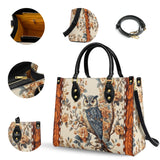 Shineful Imperial Owl Leather Bag