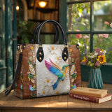 Shineful Hummingbird Luminous Haven Leather Bag