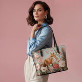 Shineful The Gentle Watcher Leather Tote Bag