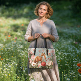 Shineful The Gentle Watcher Leather Tote Bag