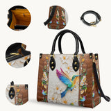 Shineful Hummingbird Luminous Haven Leather Bag