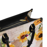 Shineful Radiant Sunflora Leather Bag