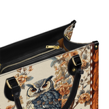 Shineful Imperial Owl Leather Bag