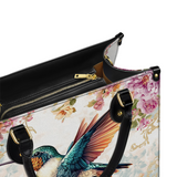 Shineful Hummingbird's Garden Leather Bag