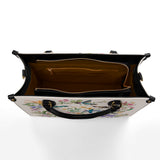 Shineful Hummingbird Winged Bloom Leather Bag
