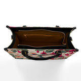 Shineful Fuchsia Waltz Leather Bag