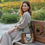 Shineful Hummingbird Luminous Haven Leather Bag
