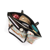 Shineful The Gentle Watcher Leather Tote Bag