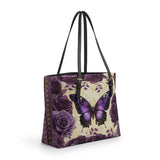 Shineful Antique Elegance Leather Tote Bag
