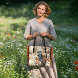Shineful Imperial Owl Leather Tote Bag