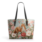 Shineful The Gentle Watcher Leather Tote Bag