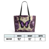 Shineful Antique Elegance Leather Tote Bag