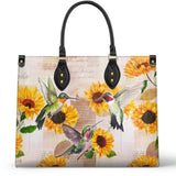 Shineful Radiant Sunflora Leather Bag