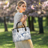 Shineful Whispers Of The Garden Leather Bag