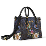 Shineful Hummingbird Nocturne Bloom Leather Bag