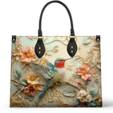 Shineful Hummingbird Whisper Leather Bag