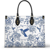 Shineful Whispers Of The Garden Leather Bag