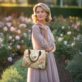 Shineful Hummingbird Whisper Leather Bag
