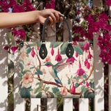 Shineful Fuchsia Waltz Leather Bag