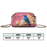 Shineful Bluebird Elegance Leather Crossbody Bag