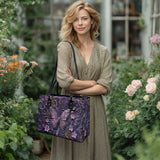 Shineful Midnight Bloom Leather Bag