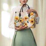 Shineful Radiant Sunflora Leather Bag