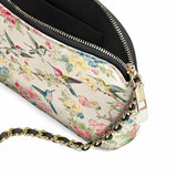 Shineful Hummingbird Symphony Leather Crossbody Bag