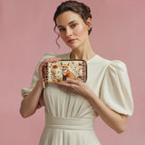 Shineful Whispers of the Fox Leather Wallet