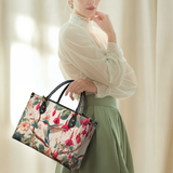 Shineful Fuchsia Waltz Leather Bag