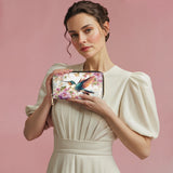 Shineful Hummingbird's Garden Leather Wallet