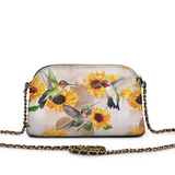Shineful Radiant Sunflora Leather Crossbody Bag