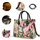 Shineful Fuchsia Waltz Leather Bag