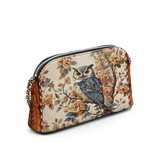 Shineful Imperial Owl Leather Crossbody Bag