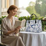 Shineful Whispers Of The Garden Leather Bag