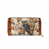 Shineful Imperial Owl Leather Wallet