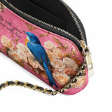 Shineful Bluebird Elegance Leather Crossbody Bag
