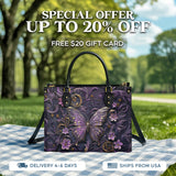 Shineful Midnight Bloom Leather Bag