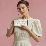 Shineful Dragonfly Garden Leather Wallet