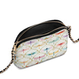 Shineful Dragonfly Garden Leather Crossbody Bag