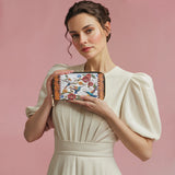 Shineful Leather Wallet Hummingbird Velvet Flight