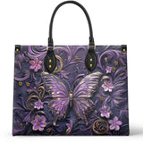 Shineful Midnight Bloom Leather Bag