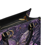 Shineful Midnight Bloom Leather Bag