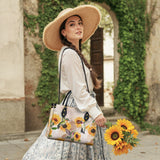 Shineful Radiant Sunflora Leather Bag