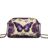 Shineful Antique Elegance Leather Crossbody Bag