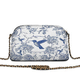 Shineful Whispers Of The Garden Leather Crossbody Bag